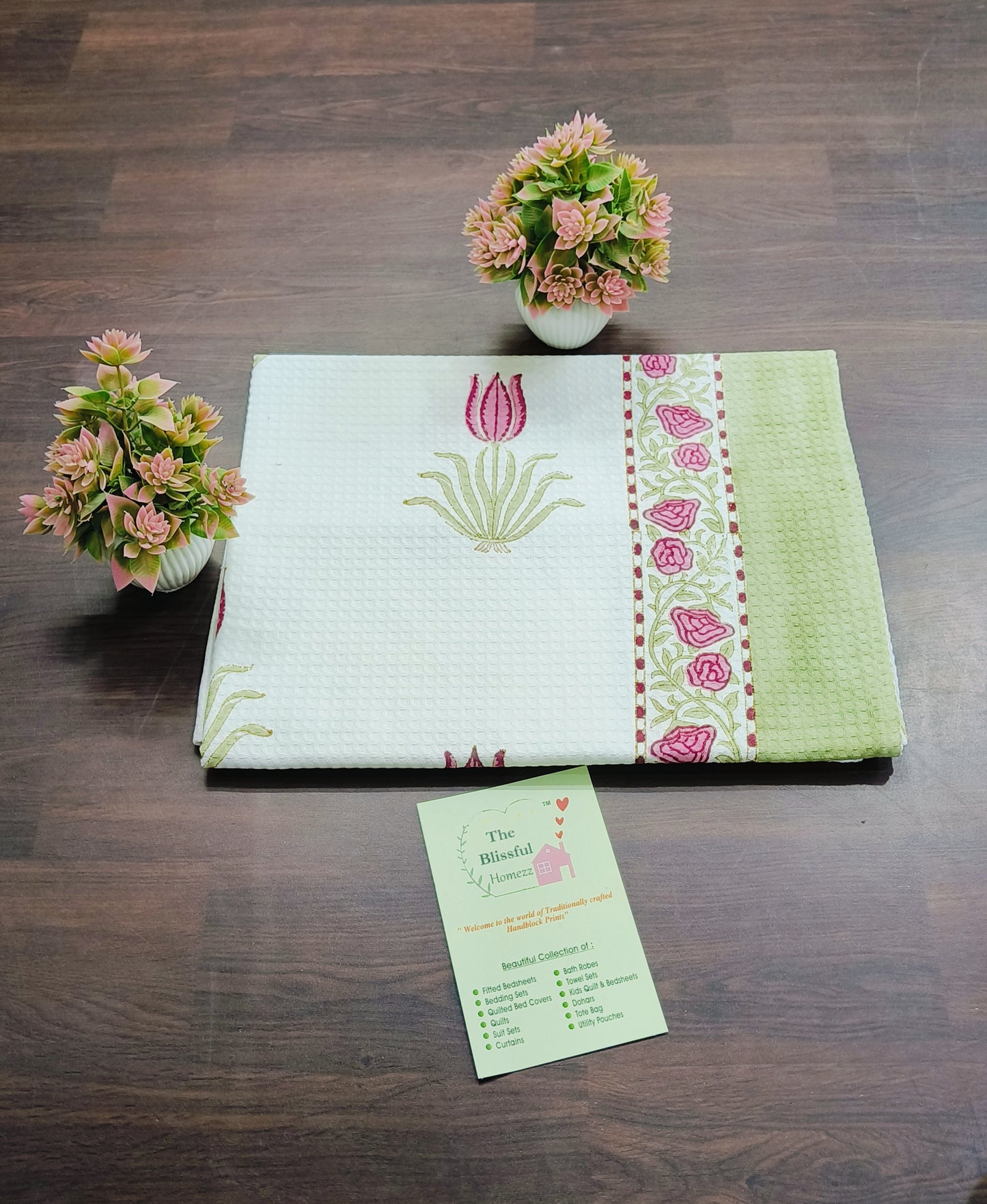 Handblock Printed Towels