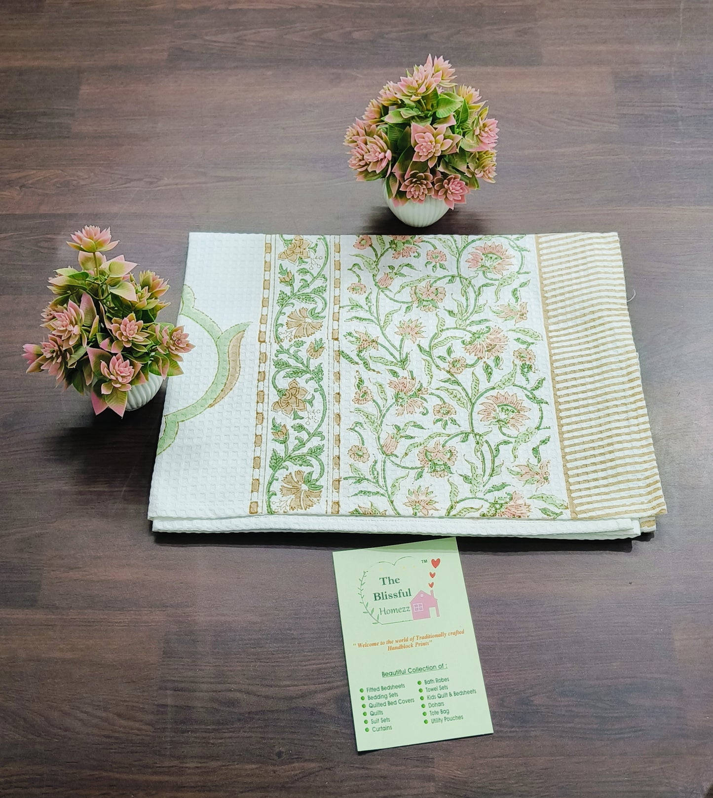 Handblock Printed Towels