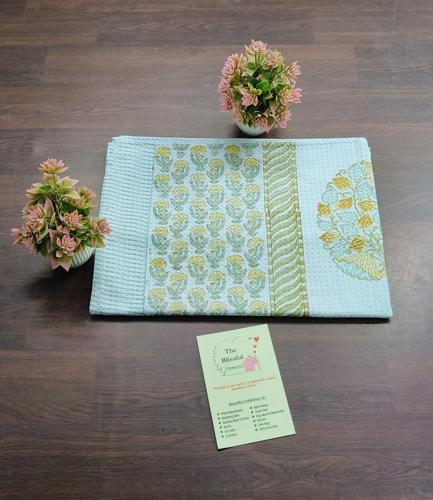 Handblock Printed Towels