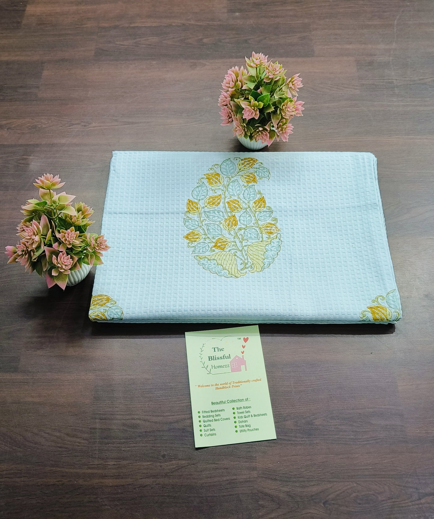 Handblock Printed Towels