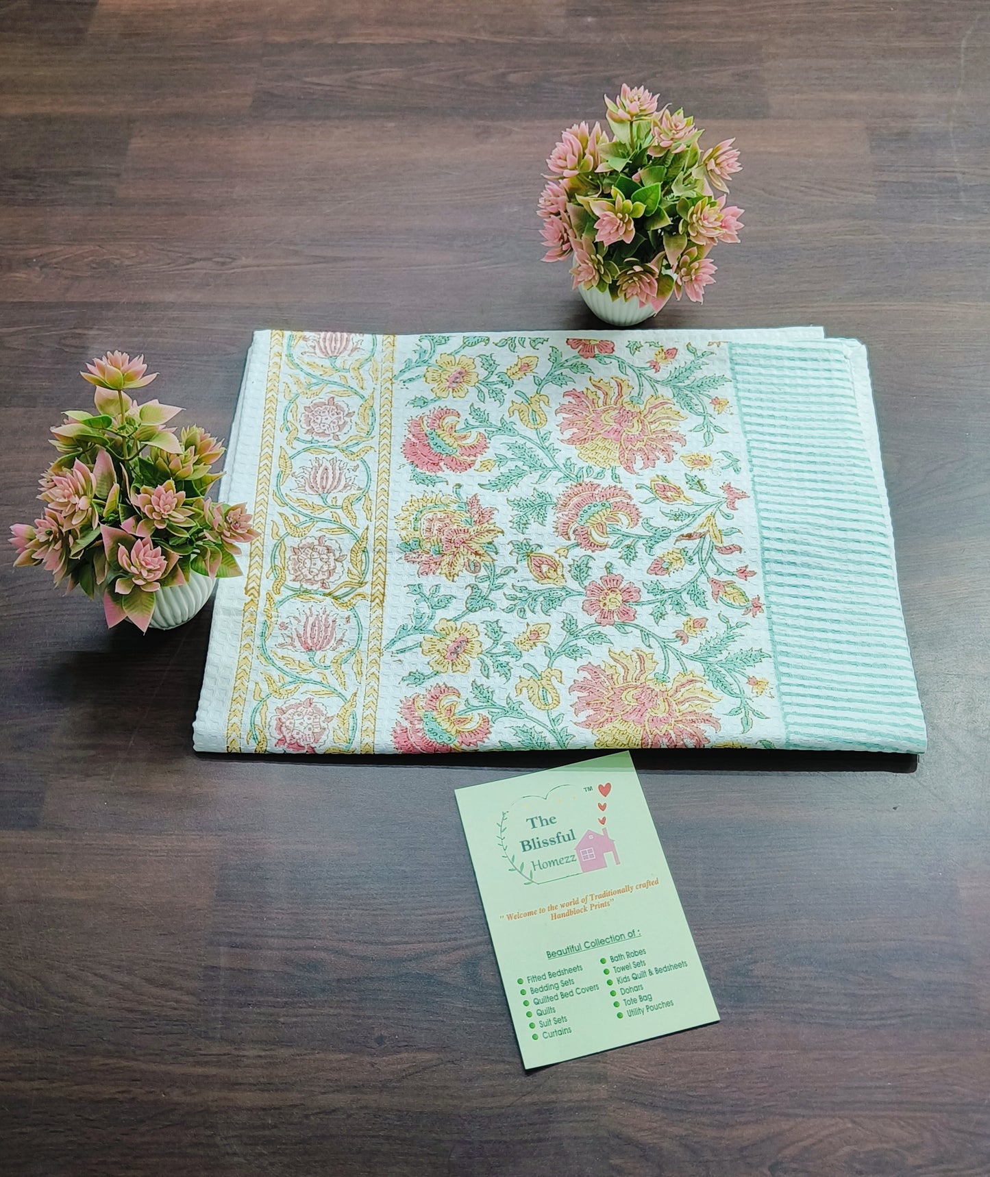 Handblock Printed Towels