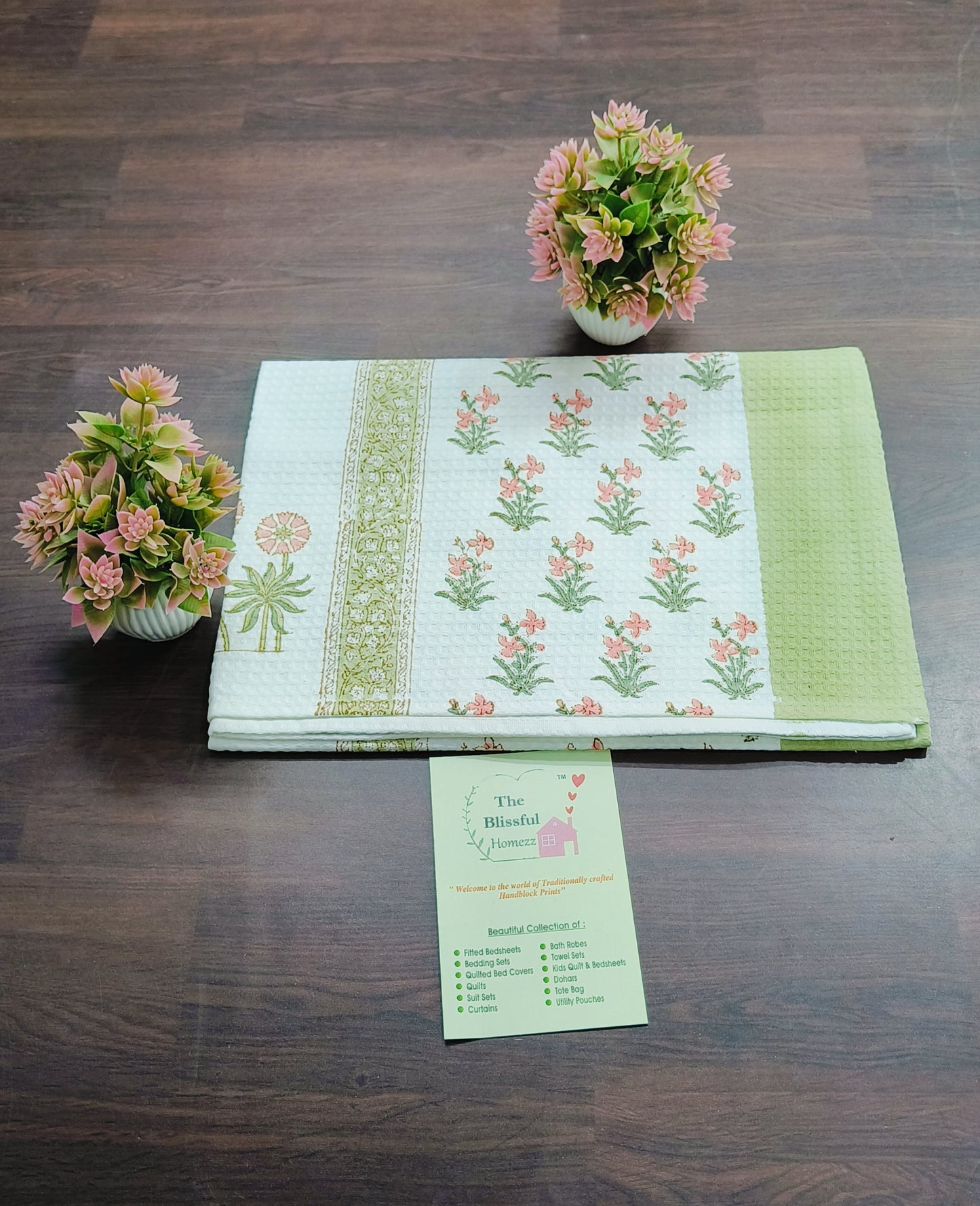 Handblock Printed Towels