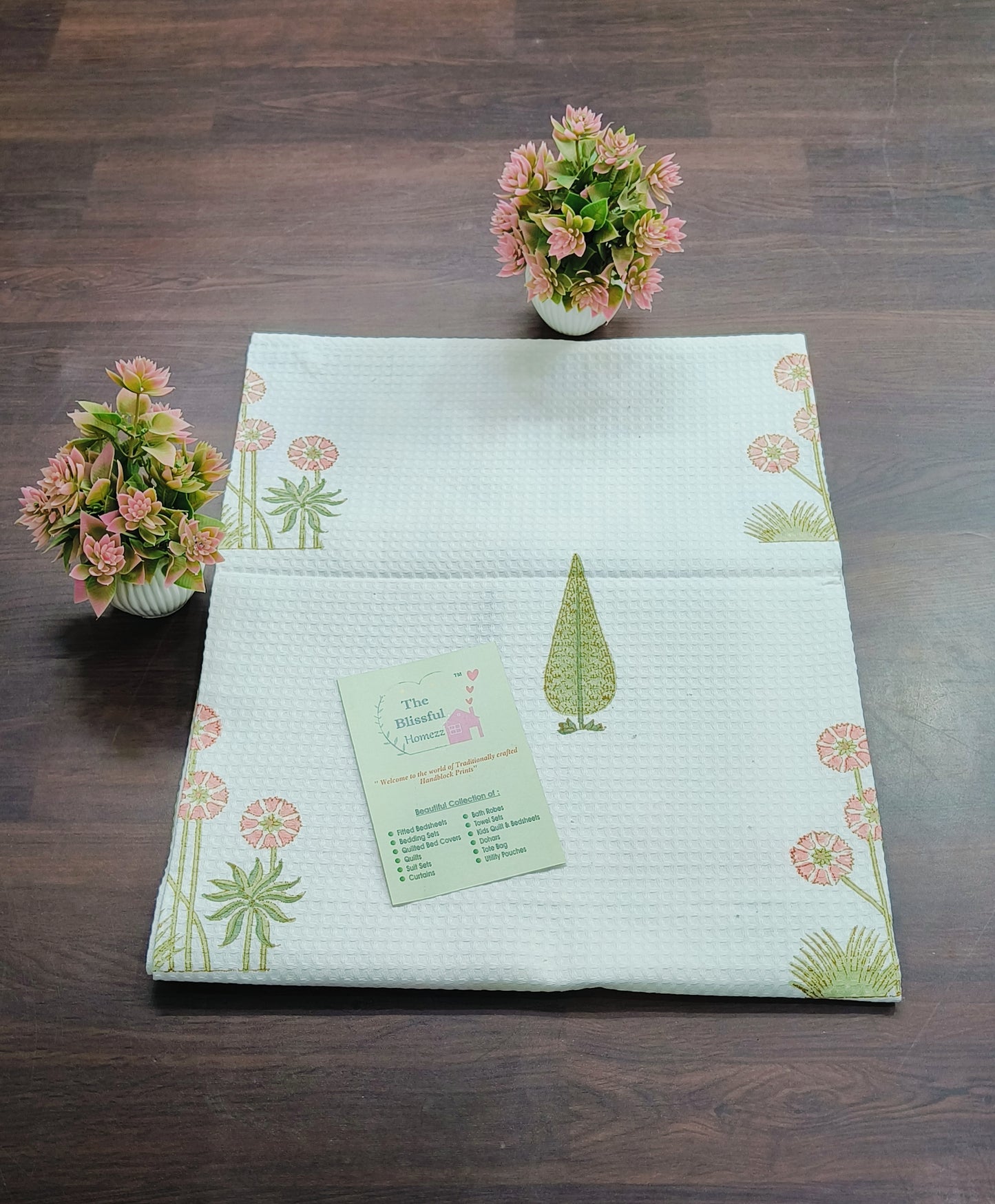 Handblock Printed Towels