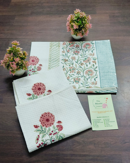 Handblock Printed Towels