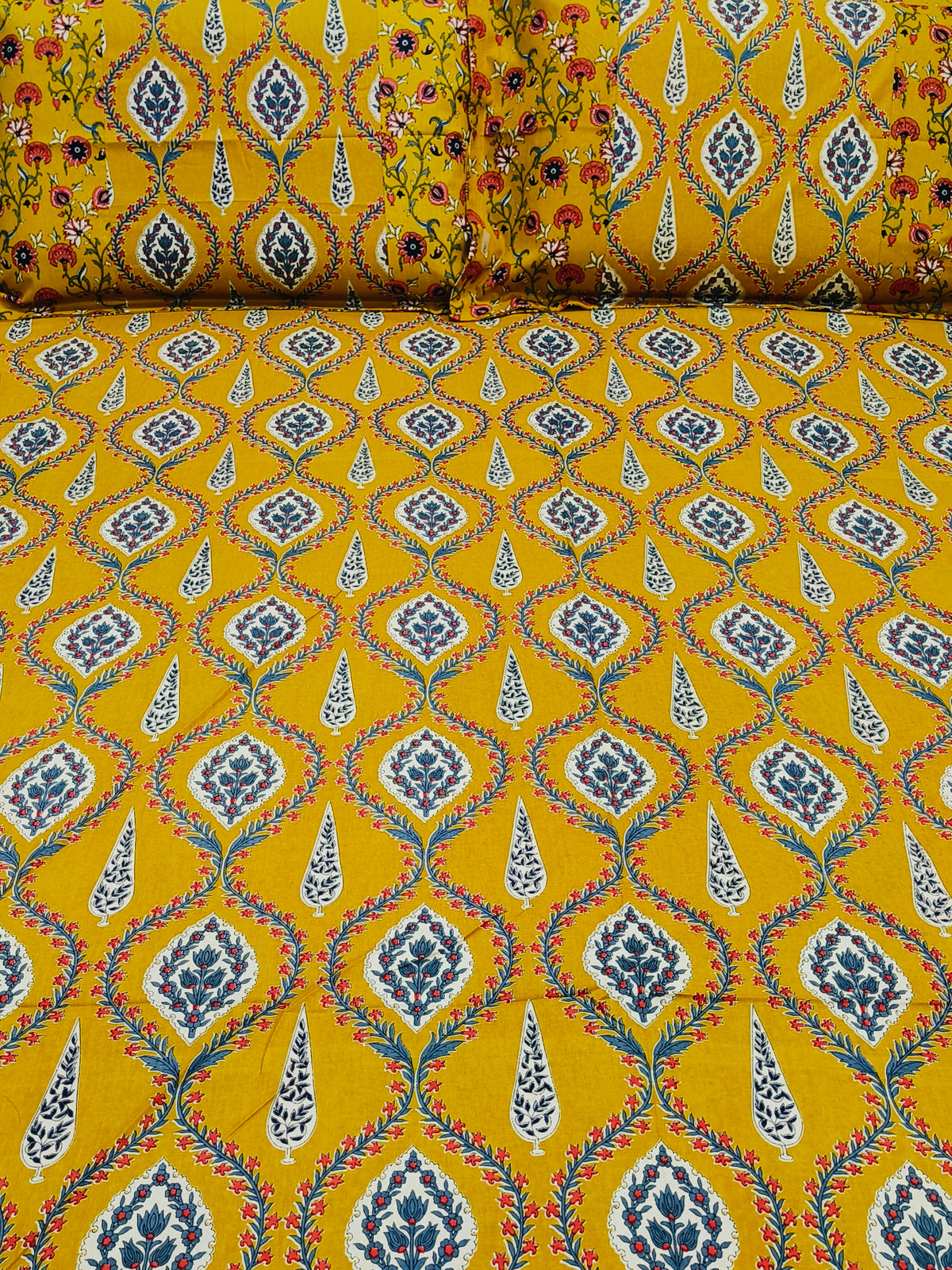 QUEEN Fitted Sheets ( Ajrakh )
