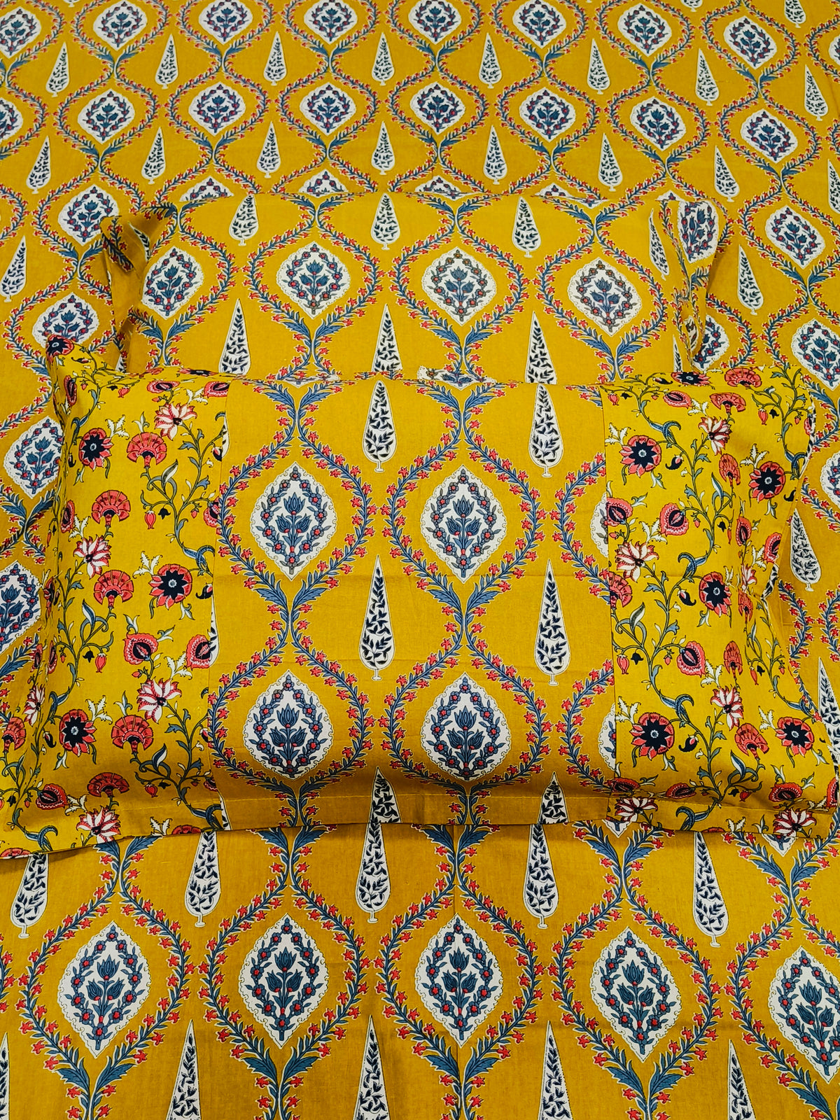 QUEEN Fitted Sheets ( Ajrakh )
