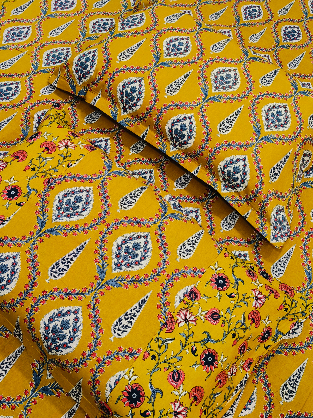QUEEN Fitted Sheets ( Ajrakh )