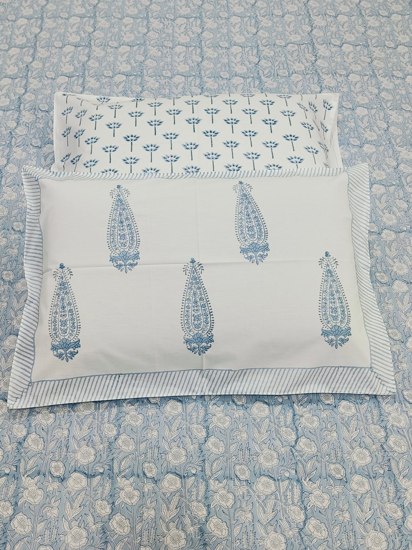 FRESH ARRIVAL Handblock Printed Premium Bedsheets (Dispatch Time 24 Hours)