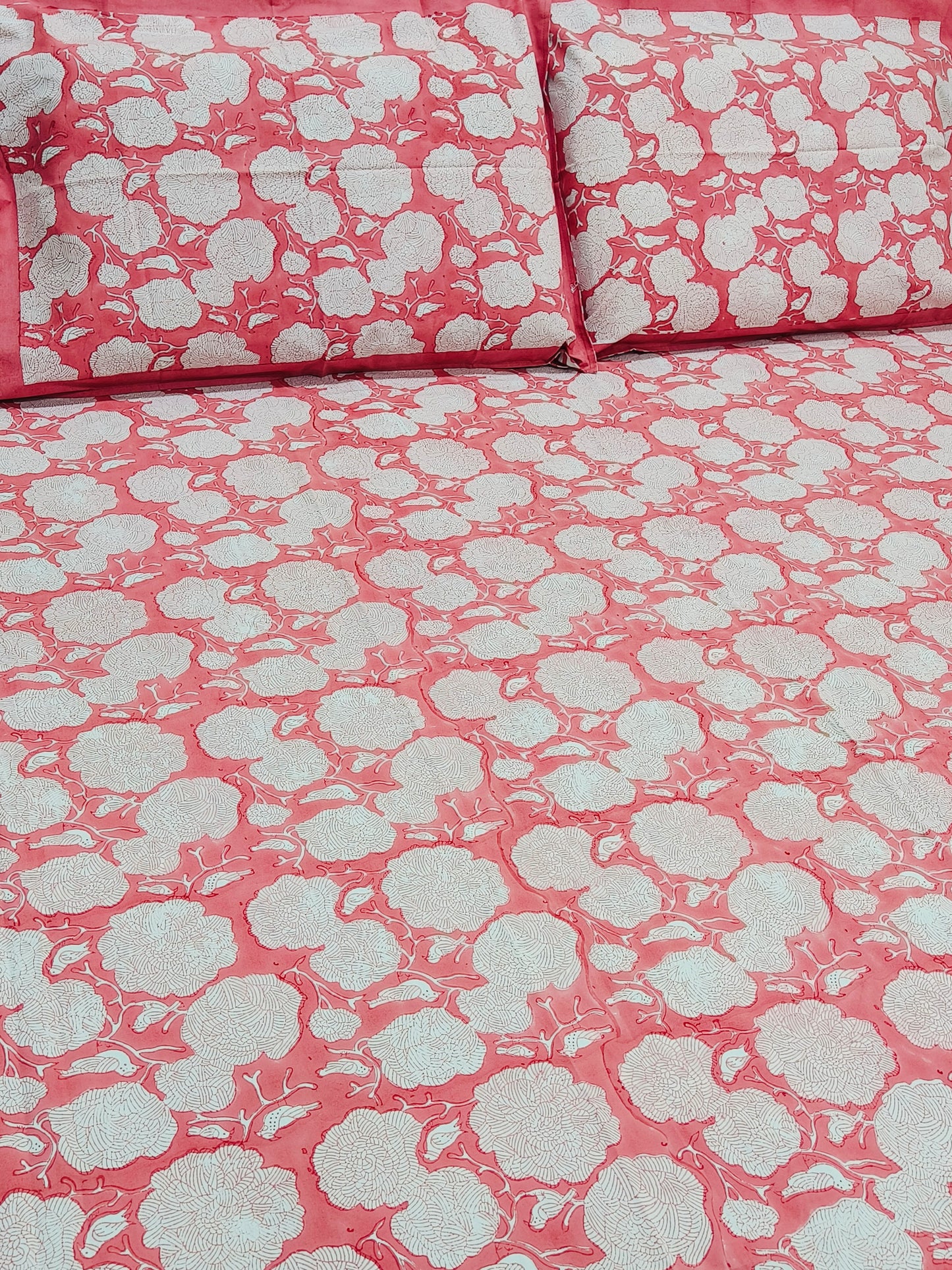 FRESH ARRIVAL Handblock Printed Premium Bedsheets (Dispatch Time 24 Hours)