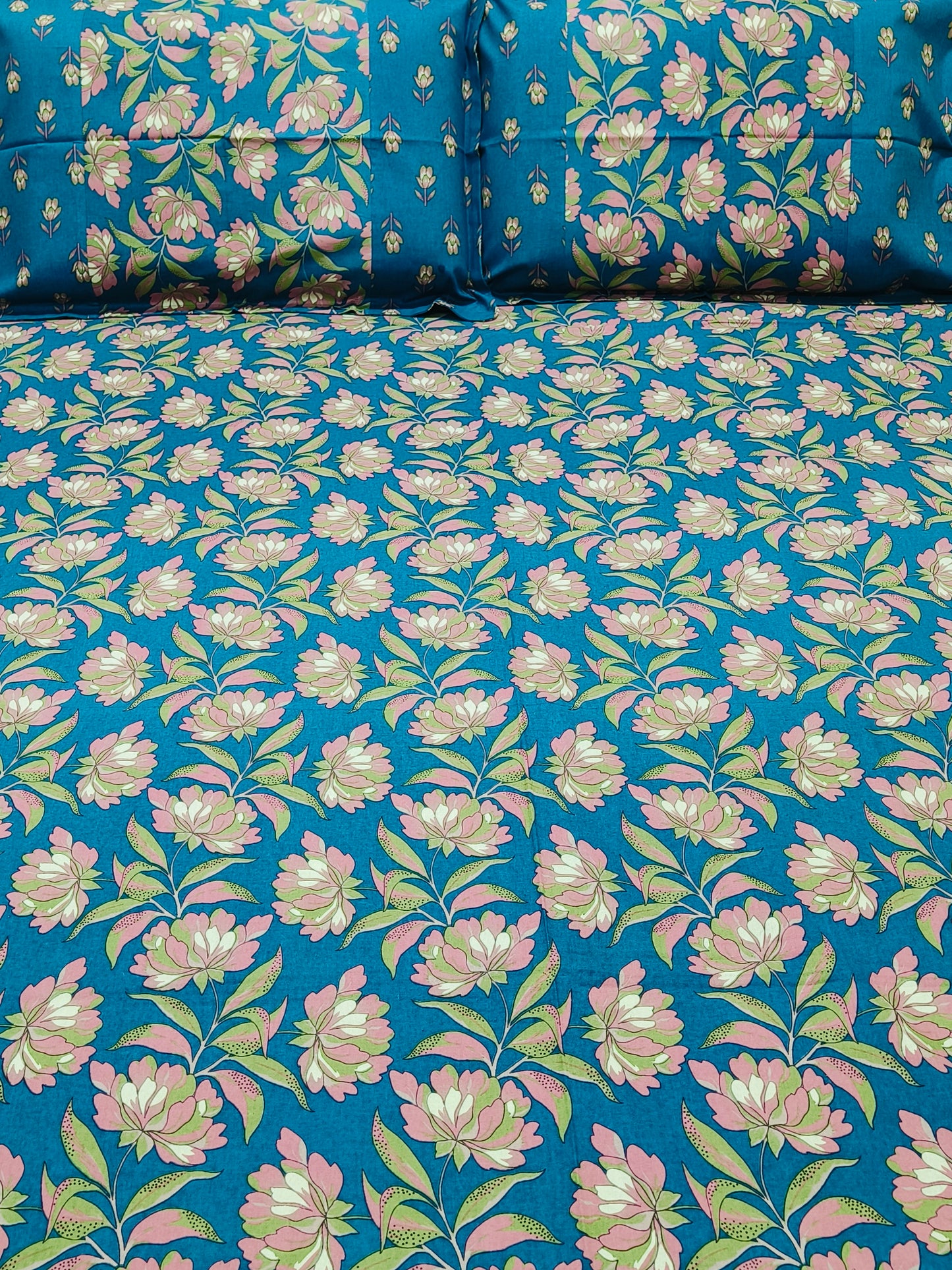 INDIAN Size Fitted Sheets ( Ajrakh )