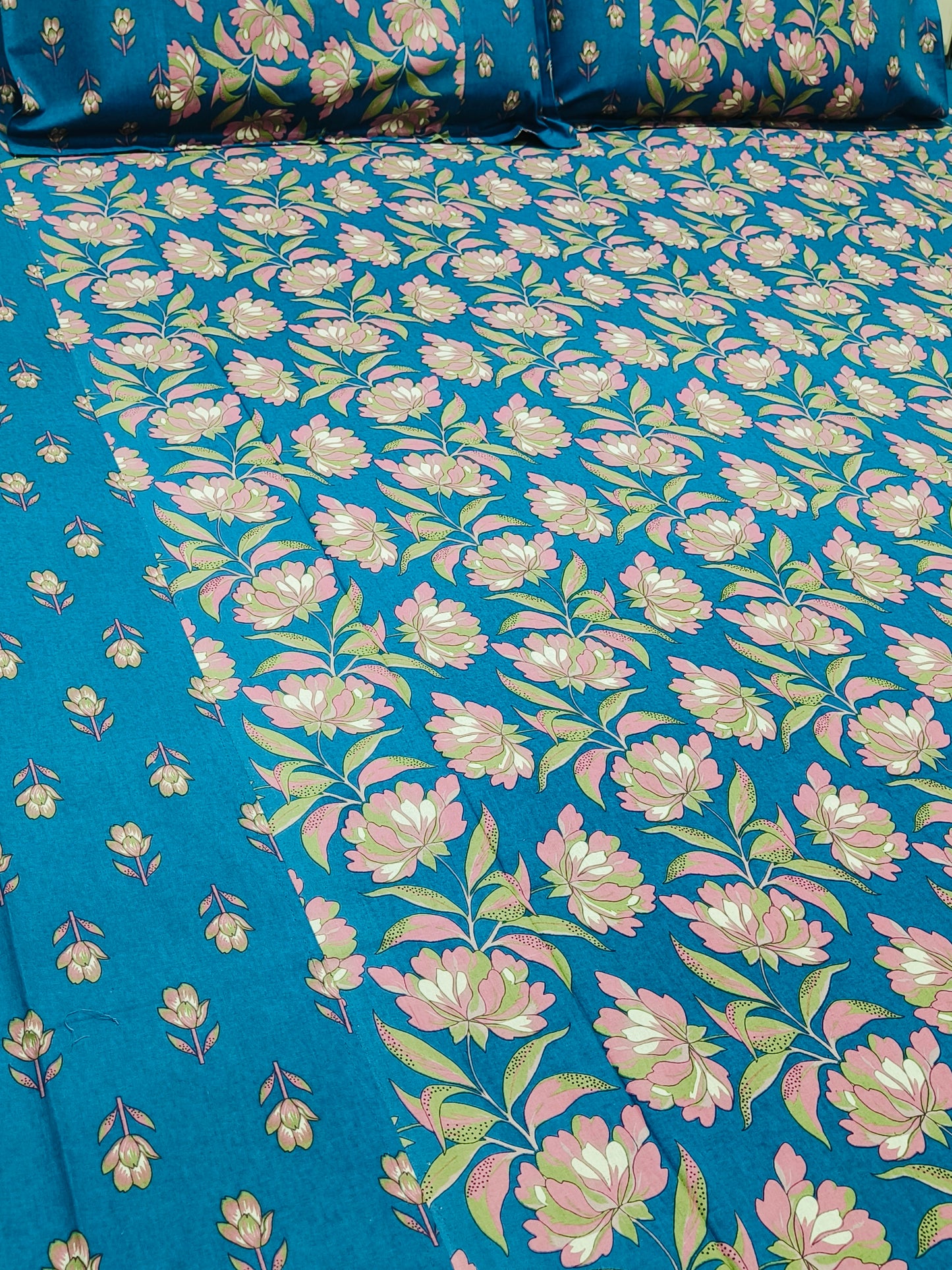 INDIAN Size Fitted Sheets ( Ajrakh )