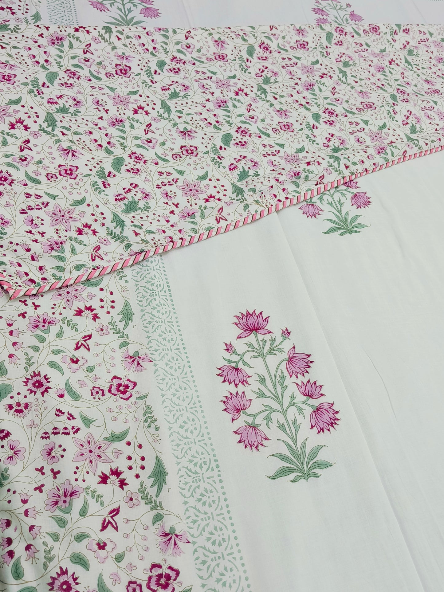 Handblock Printed Premium Double Bed Dohars