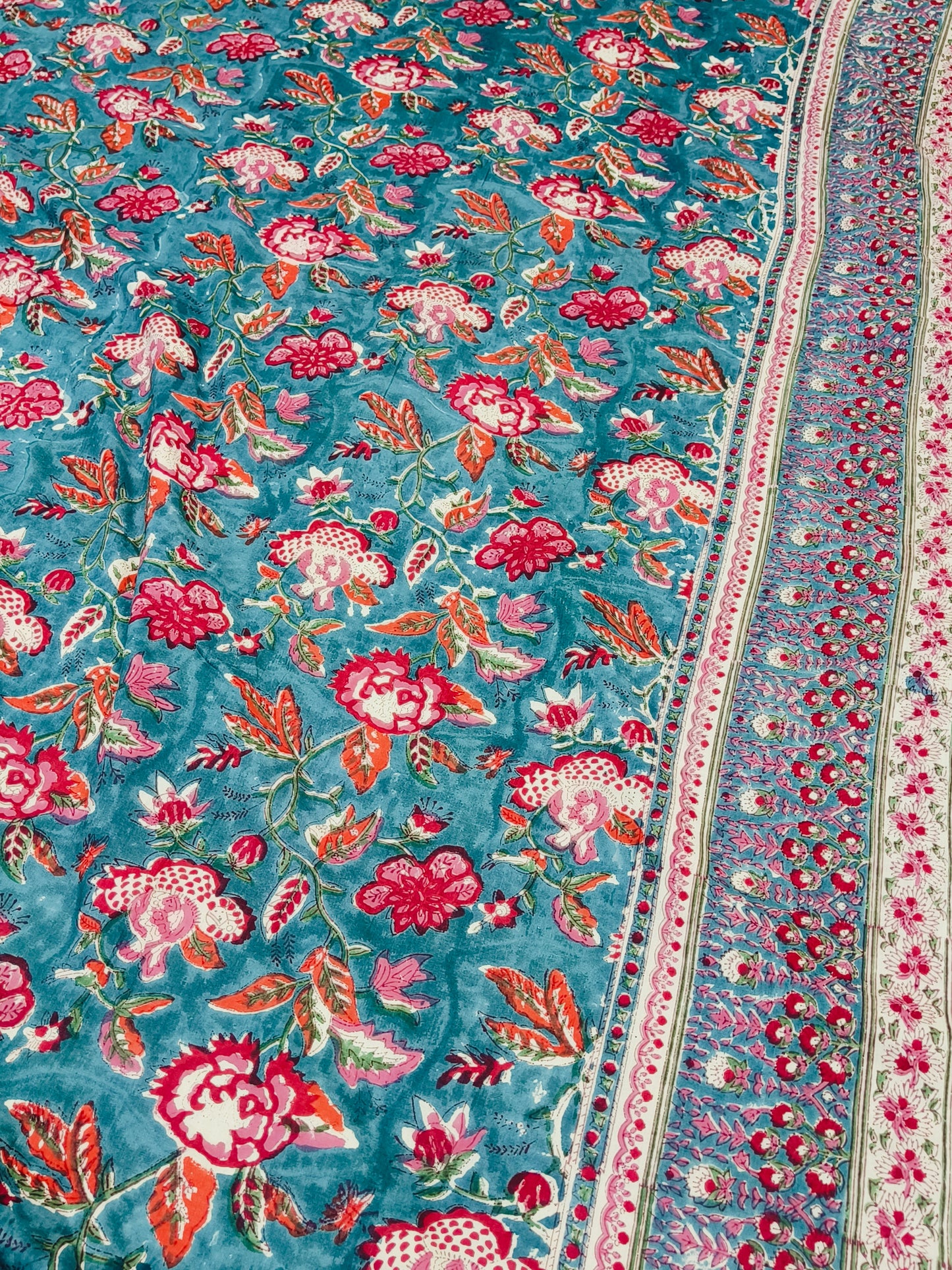 Handblock Printed Premium Double Bed Dohars