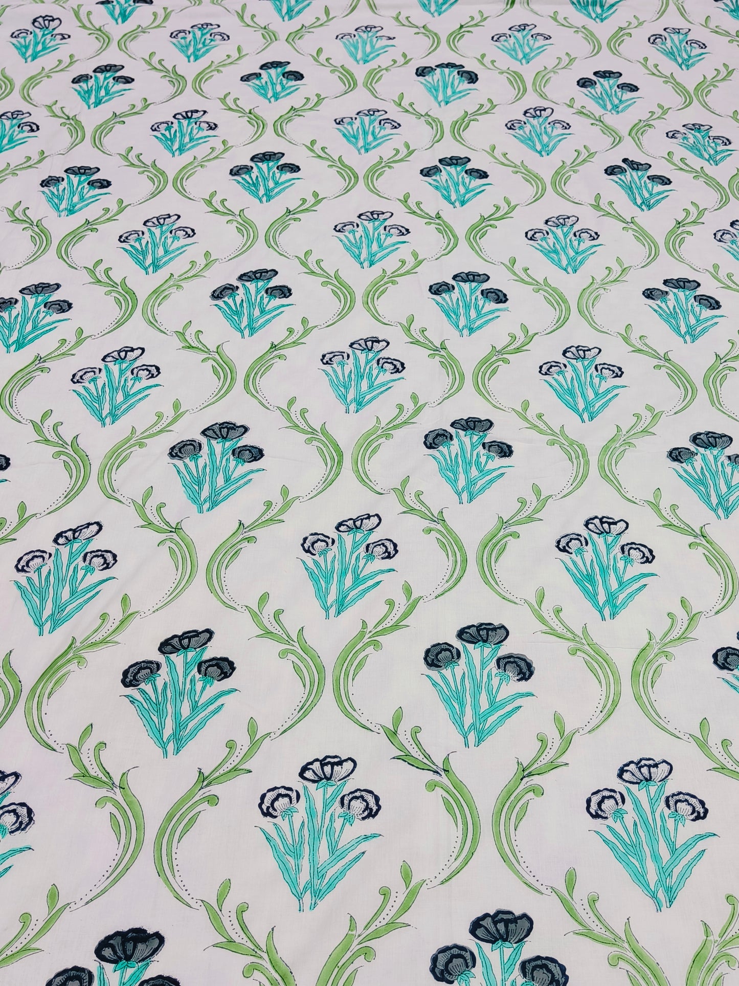 Handblock Printed Premium Double Bed Dohars