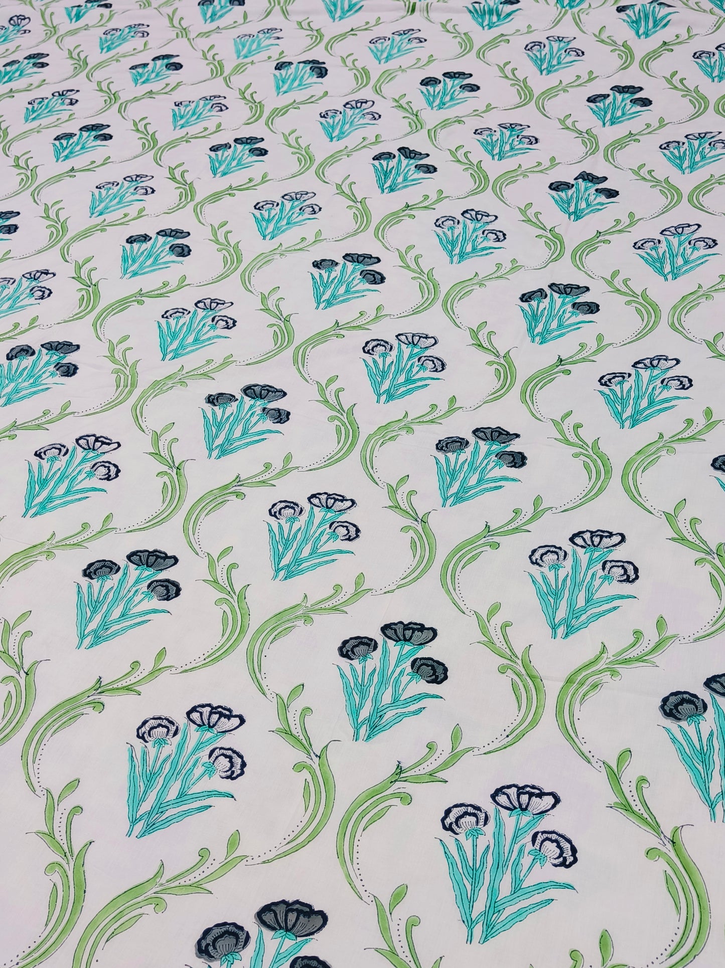 Handblock Printed Premium Double Bed Dohars