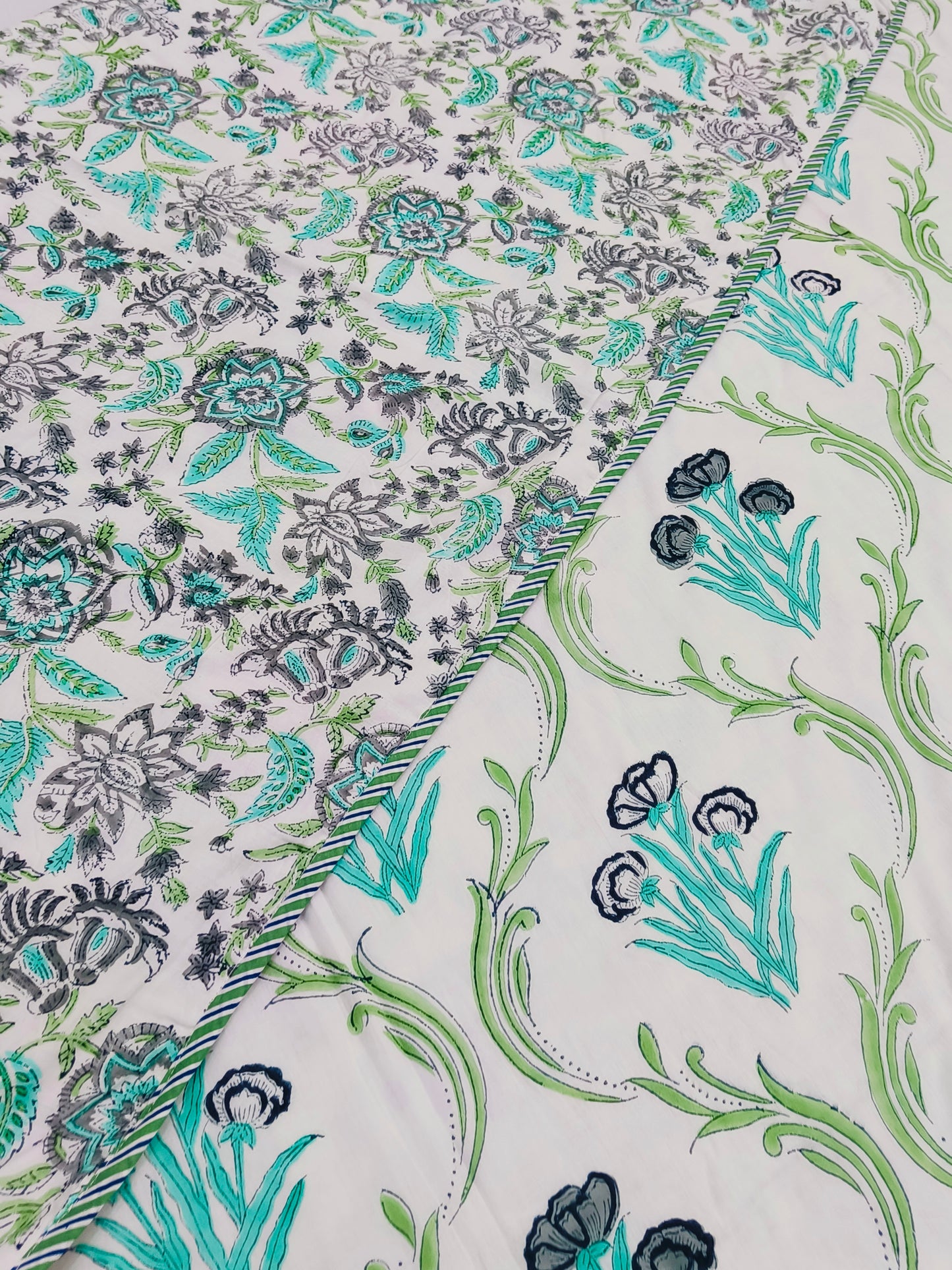 Handblock Printed Premium Double Bed Dohars