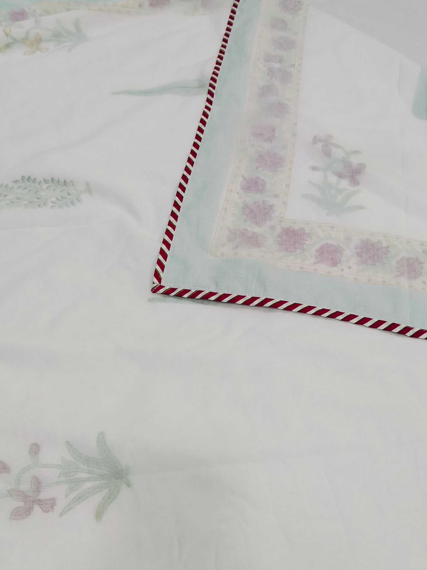 Handblock Printed Premium Double Bed Dohars
