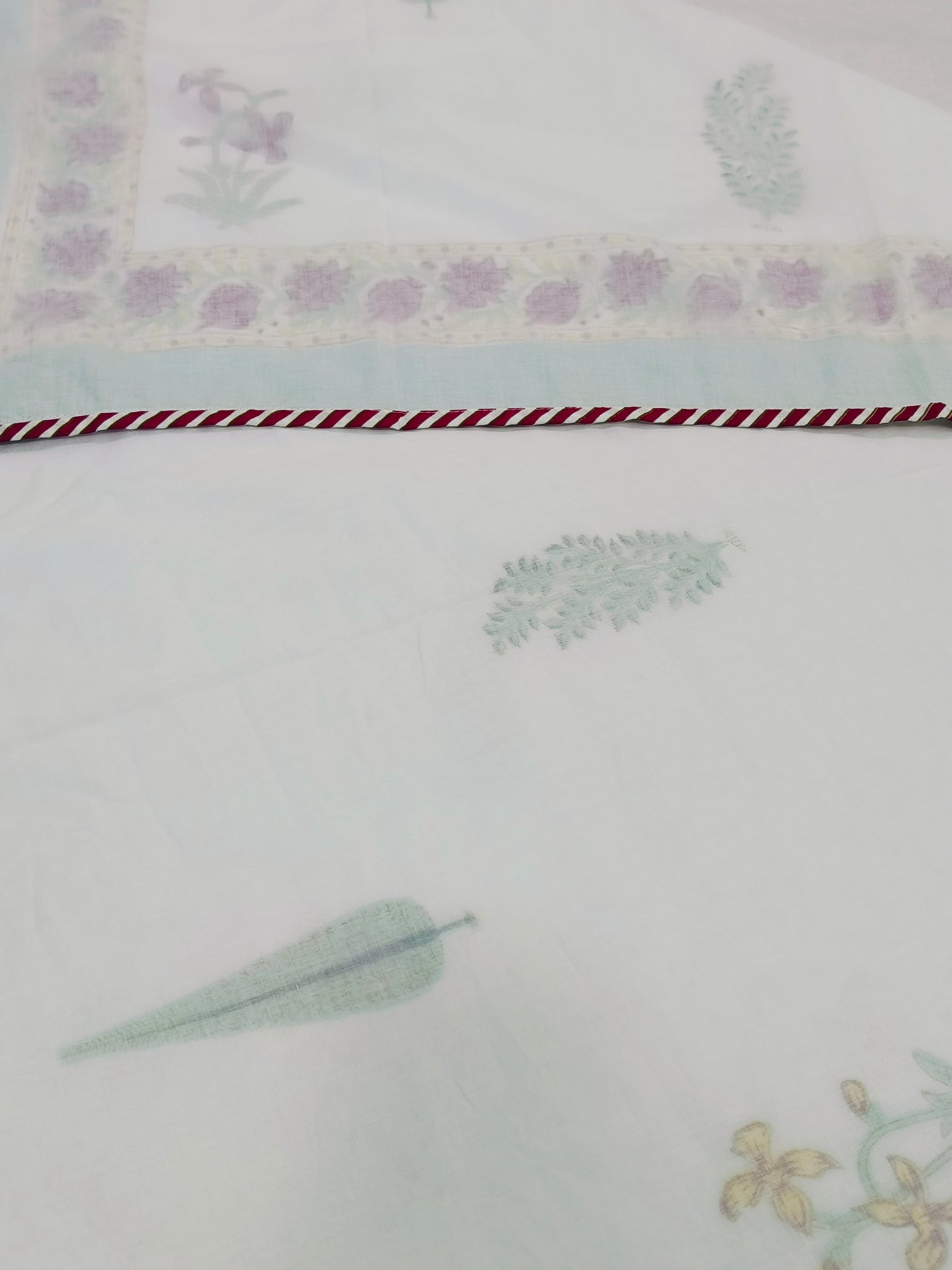 Handblock Printed Premium Double Bed Dohars