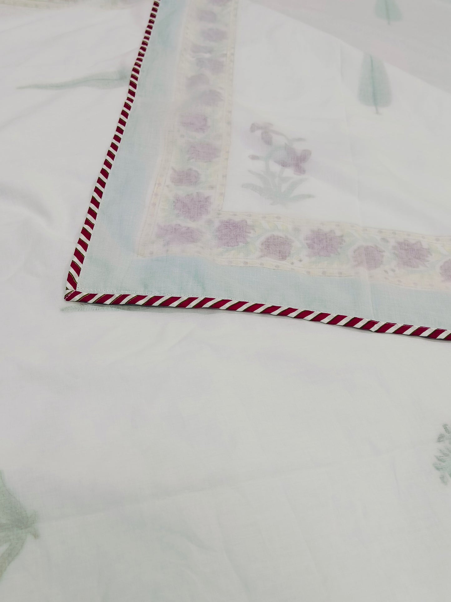 Handblock Printed Premium Double Bed Dohars