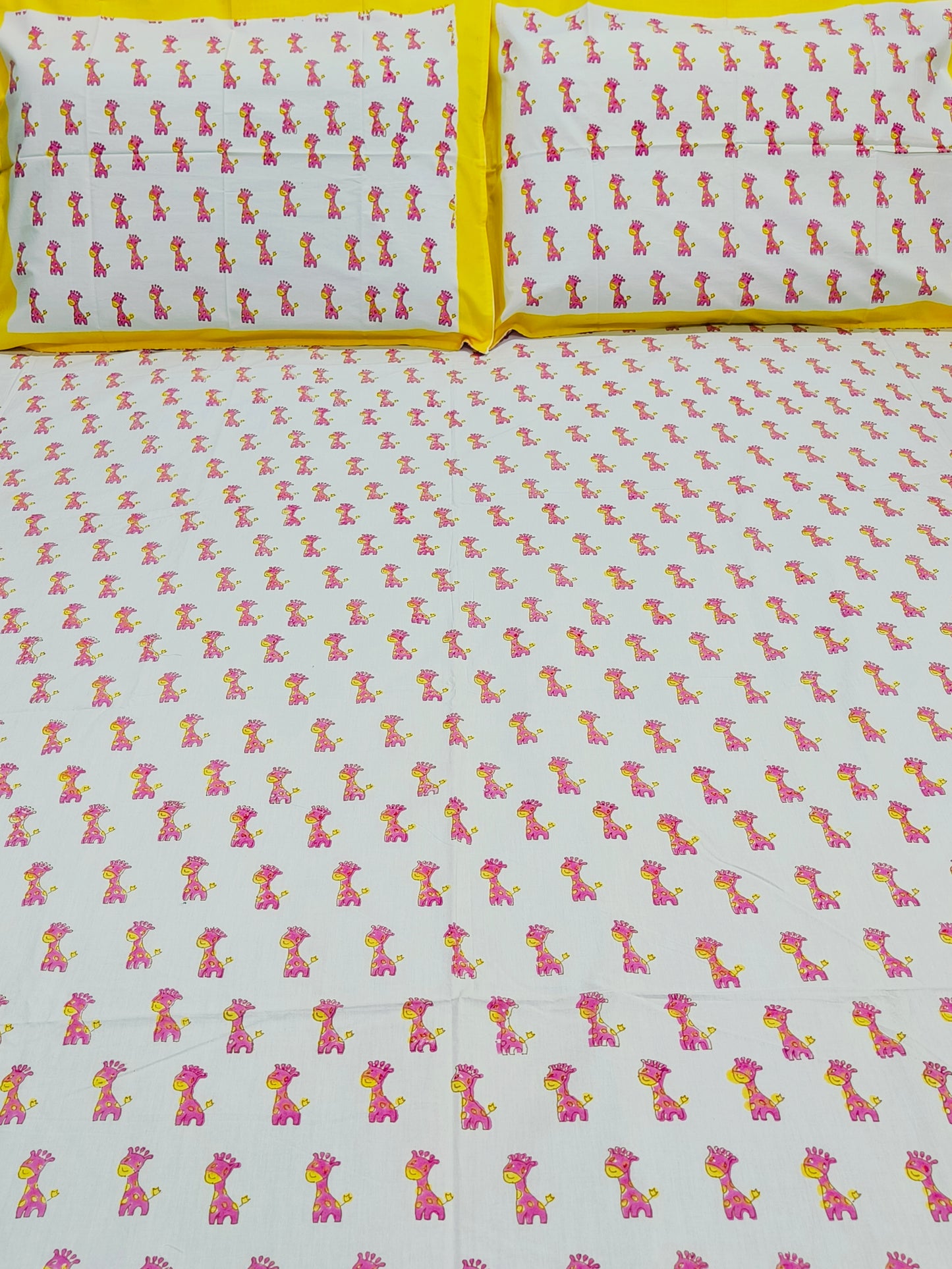 Handblock Printed Premium Bedsheets (Dispatch Time 24 Hours)