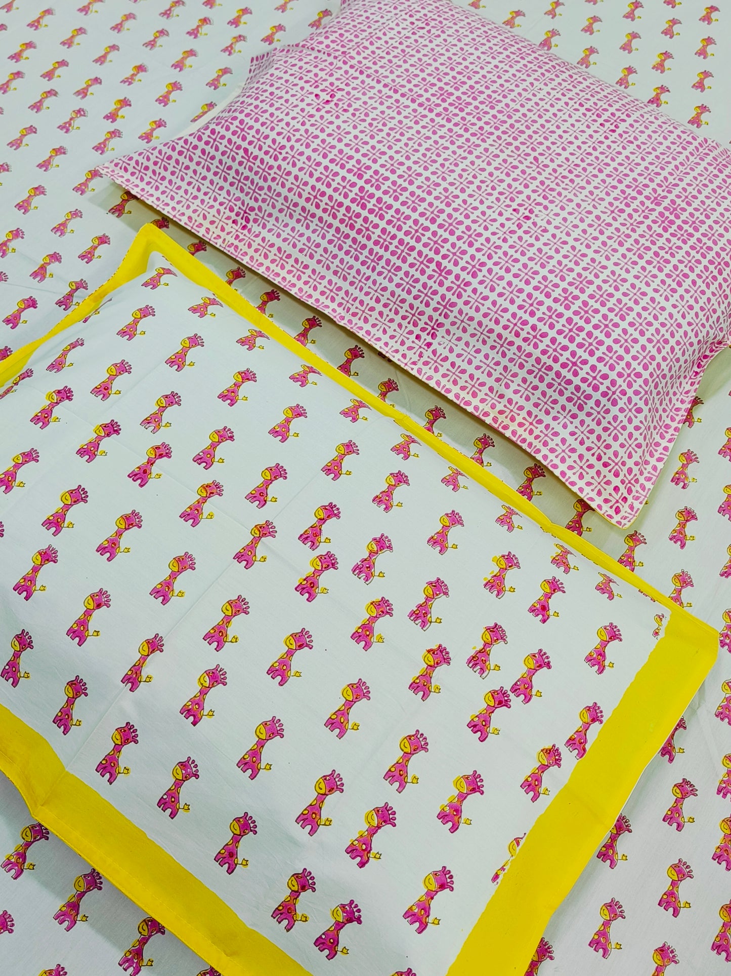 Handblock Printed Premium Bedsheets (Dispatch Time 24 Hours)