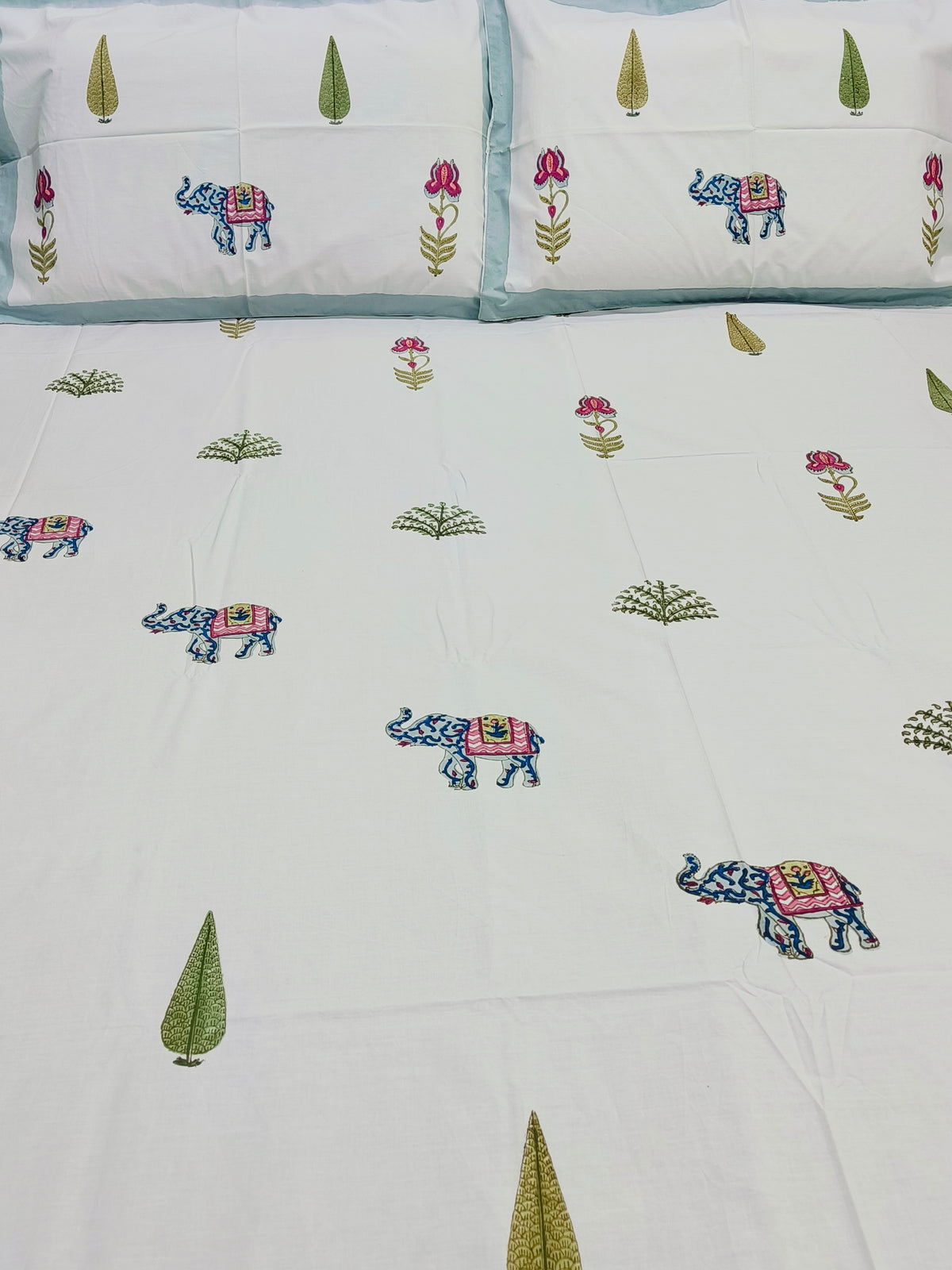 INDIAN Size Fitted Sheets