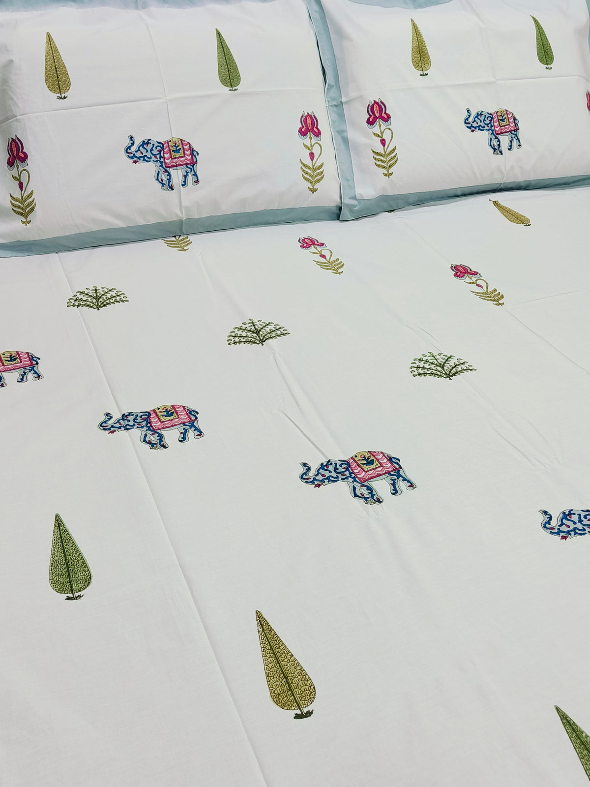 INDIAN Size Fitted Sheets