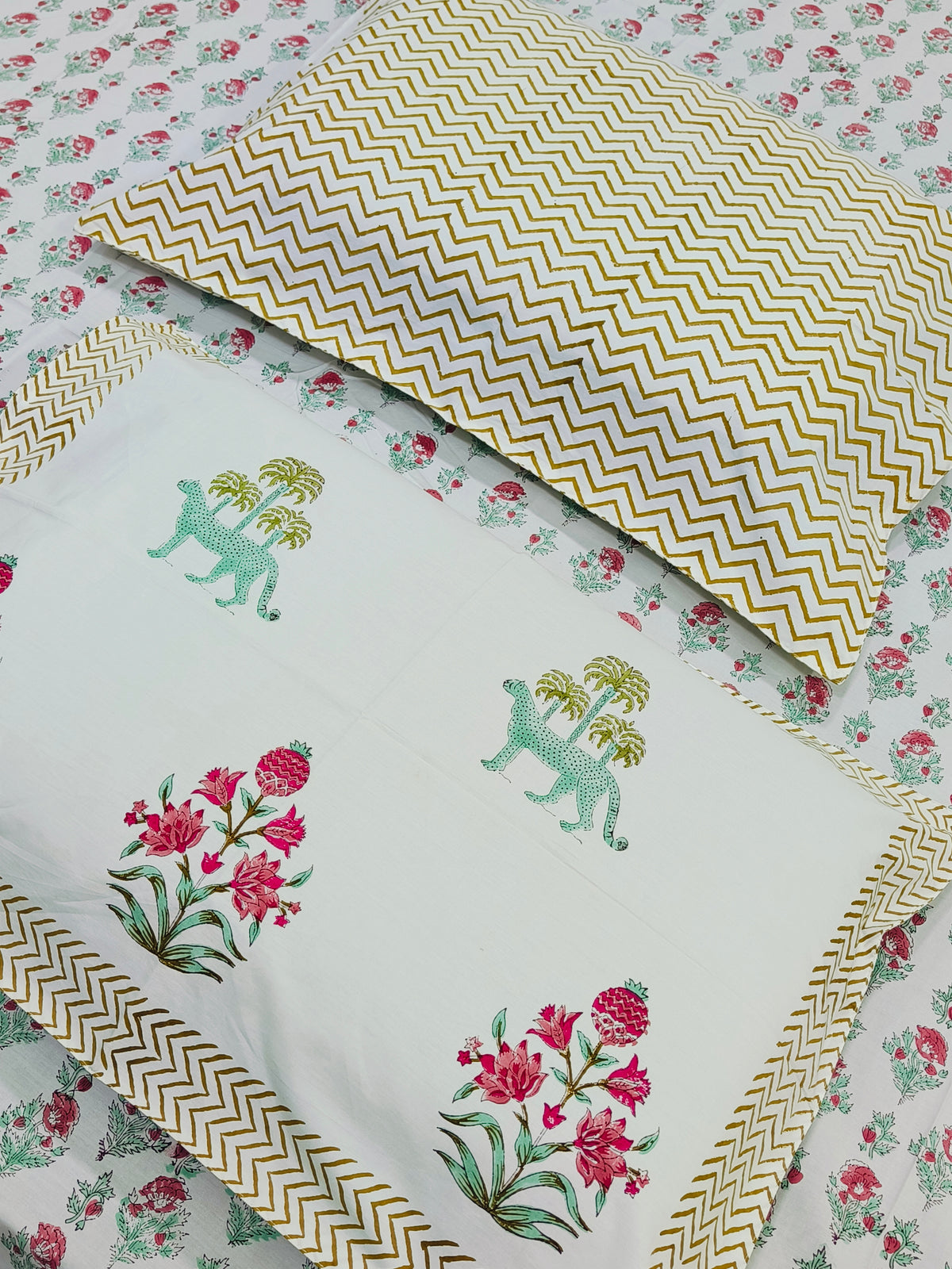 INDIAN Size Fitted Sheets