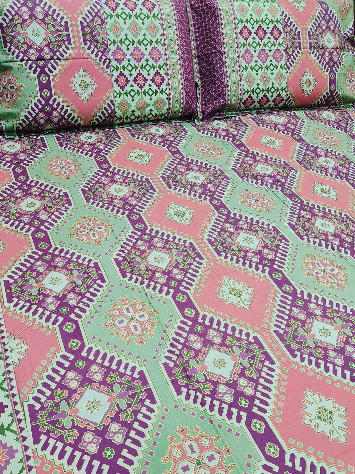 INDIAN Size Fitted Sheets