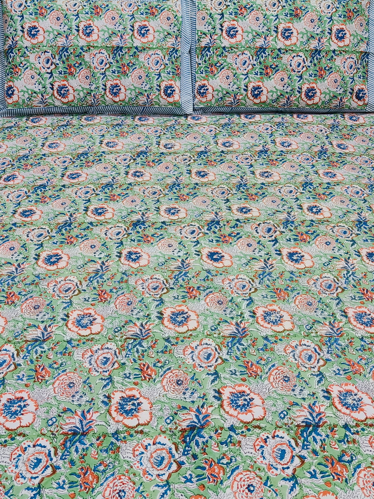 Handblock Printed Premium Bedsheets (Dispatch Time 24 Hours)
