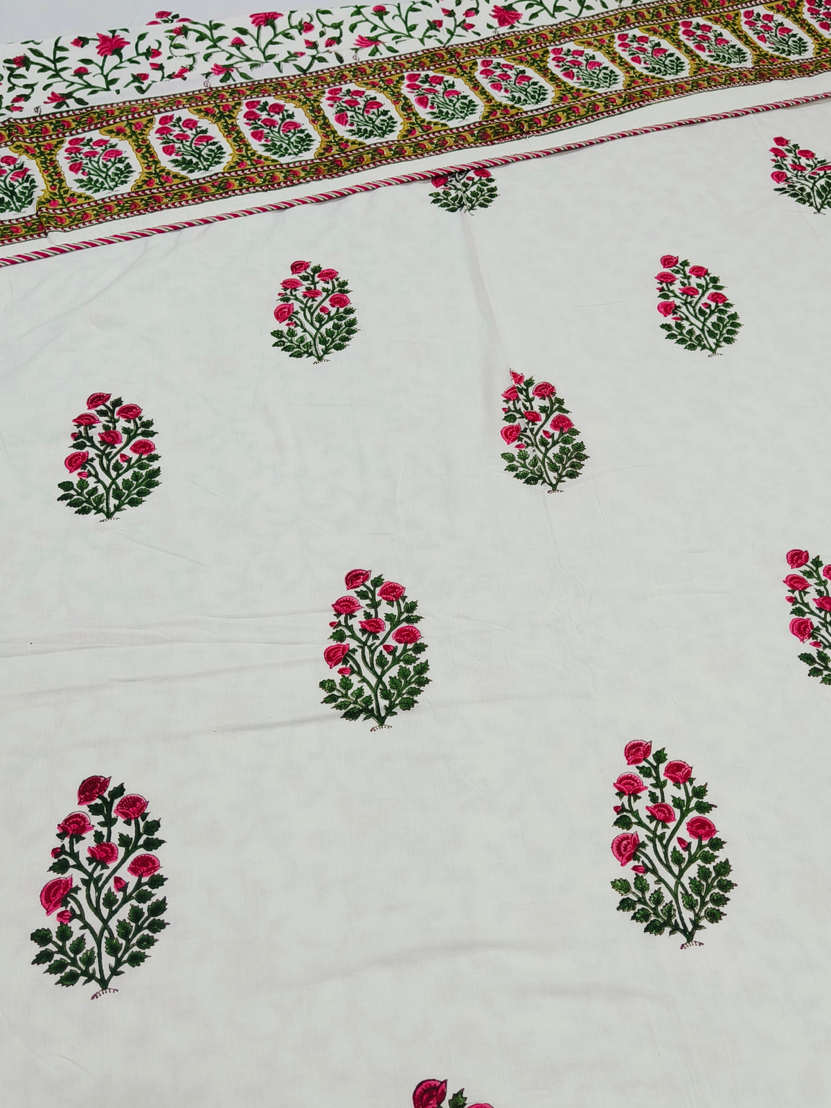 Handblock Printed Premium Double Bed Dohars