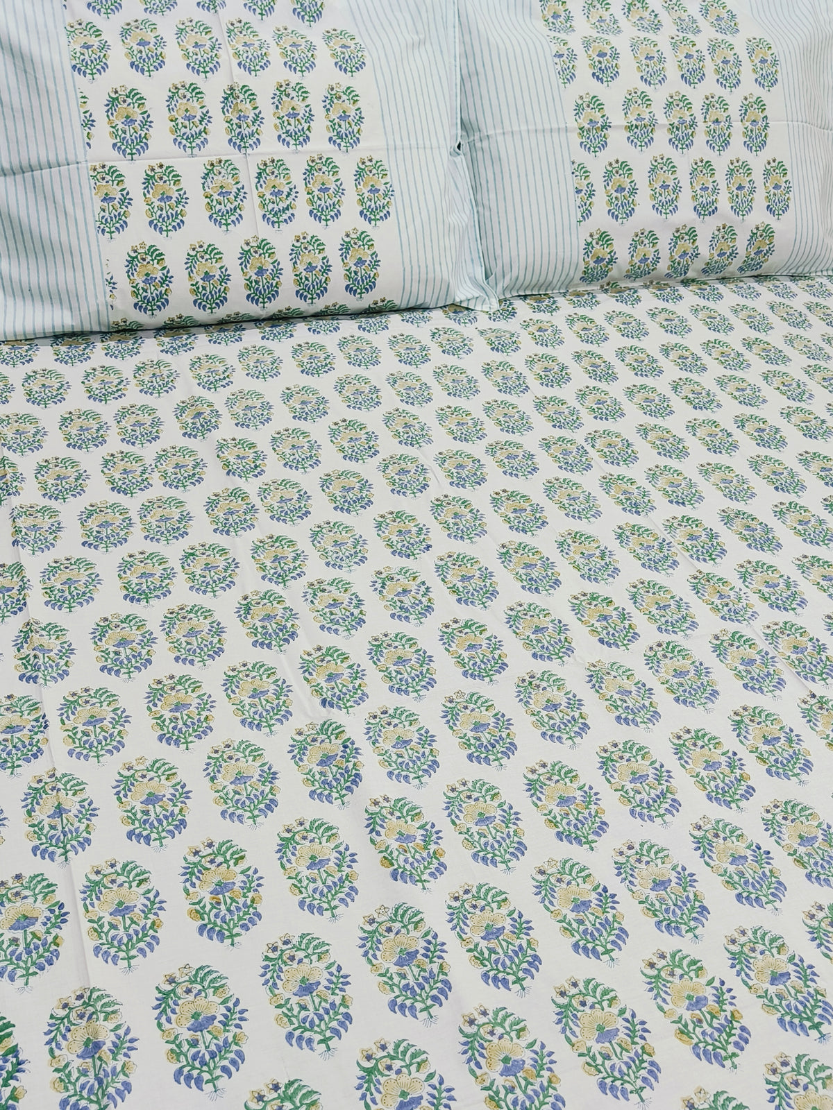 Handblock Printed Premium Bedsheets (Dispatch Time 24 Hours)