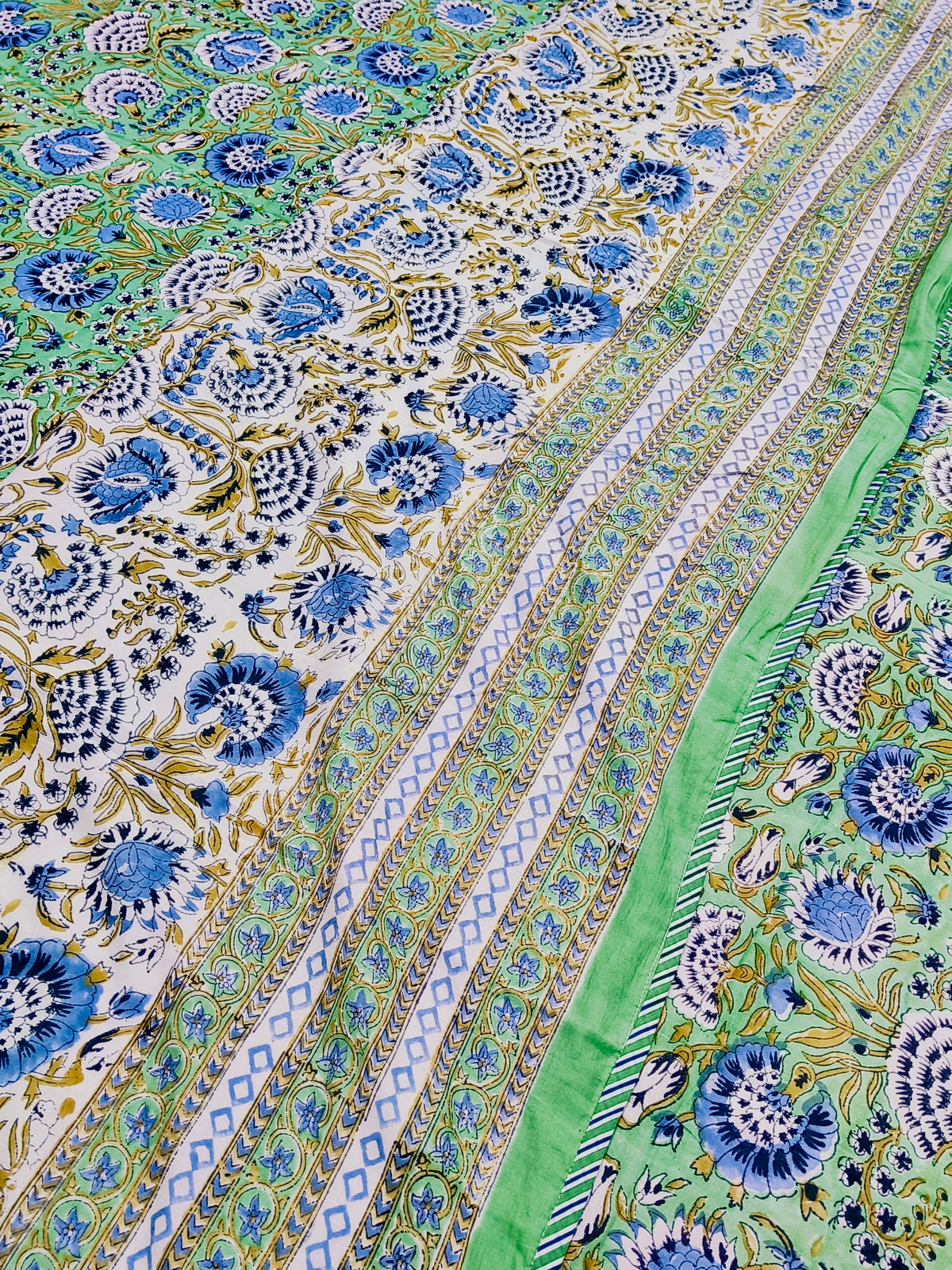 Handblock Printed Premium Double Bed Dohars