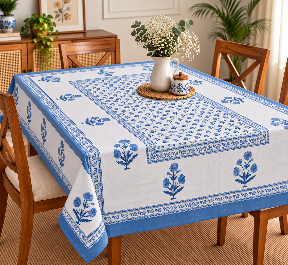 Table Cover Canvas (6 Seater)