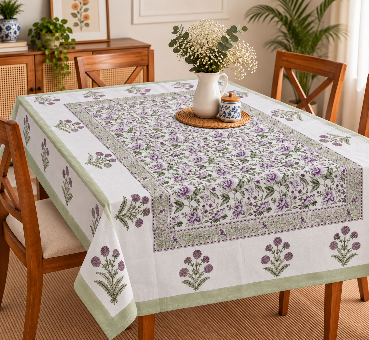 Table Cover Canvas (6 Seater)