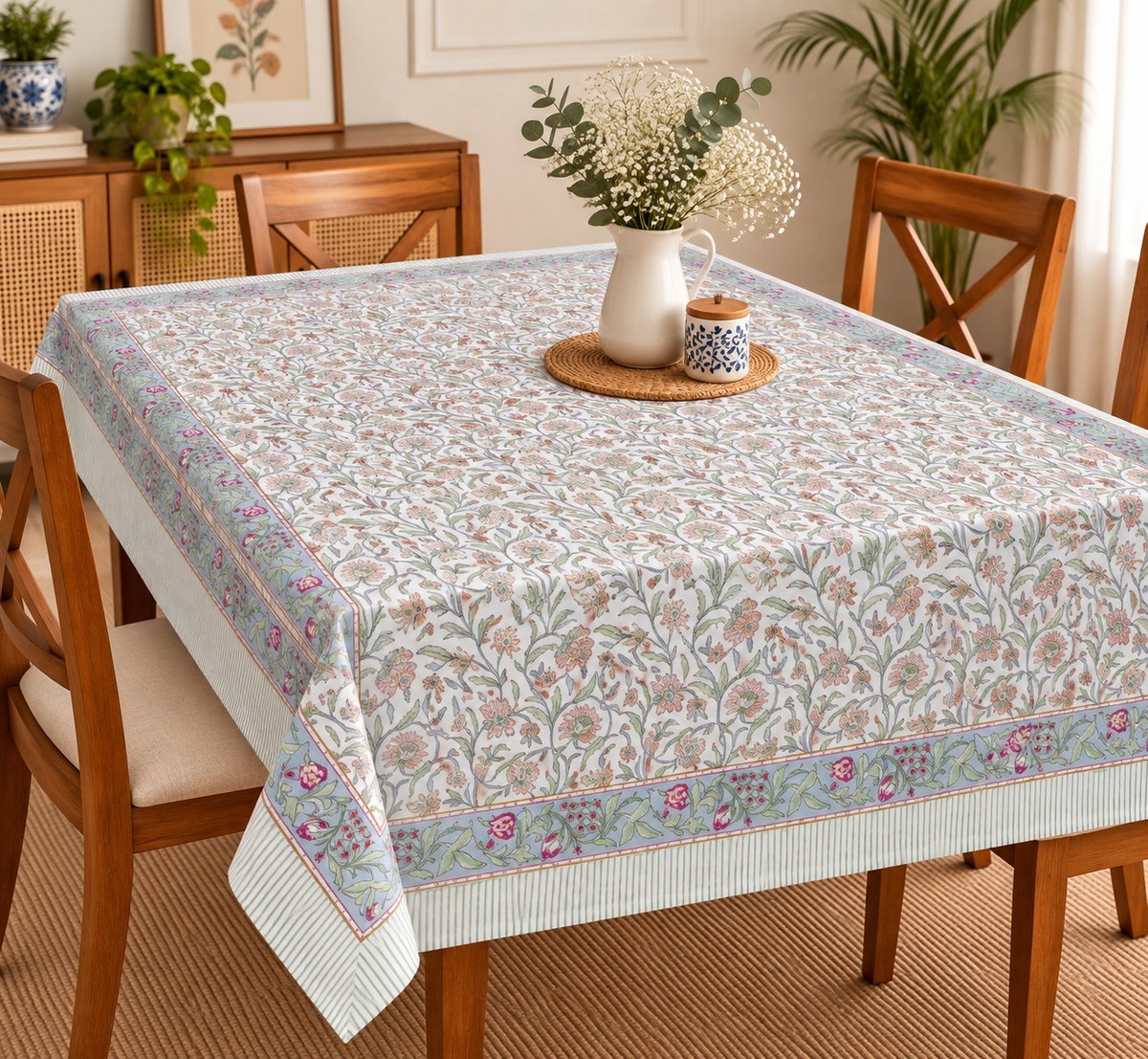 Table Cover Canvas (6 Seater)