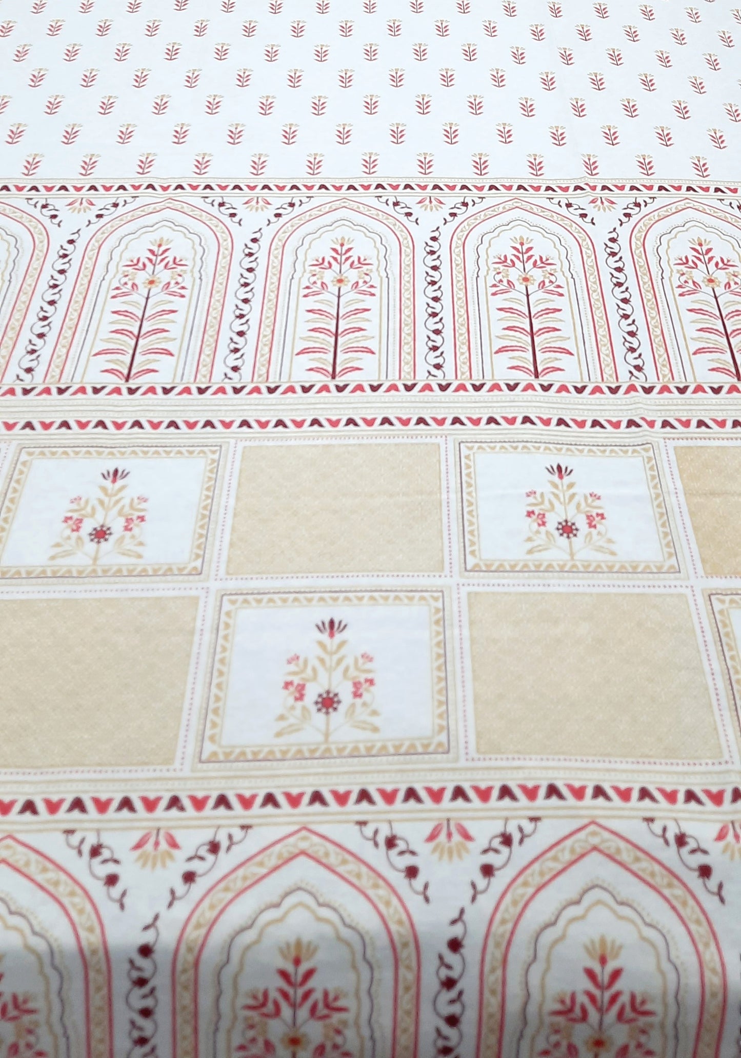 GULBAHAAR COLLECTION  King Size Bedsheet