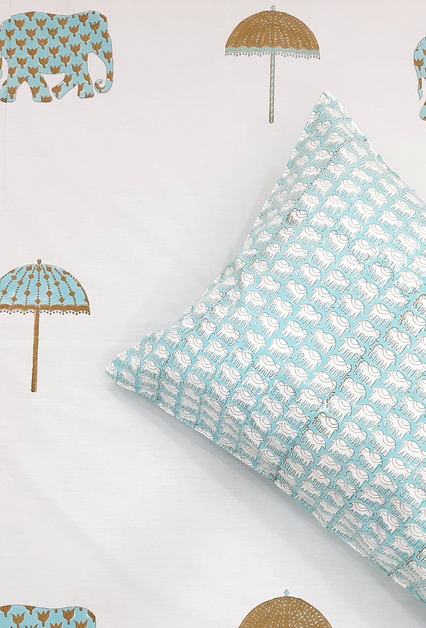 Handblock Printed Premium Bedsheet